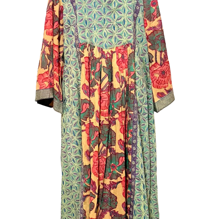 Bohemian Bell Sleeved Maxi Dress