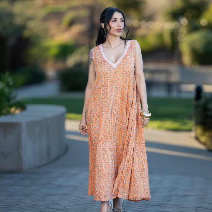 Ocean Whisper Dress A-Line Dress