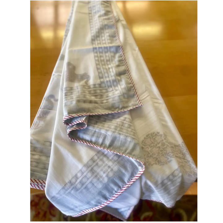 Super Soft Reversible Cotton Dohar Coverlet