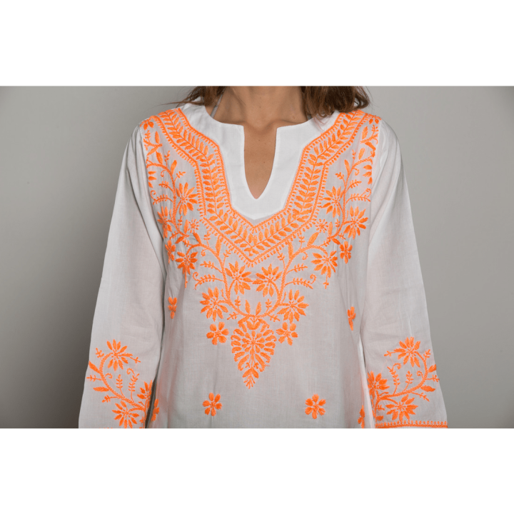 Embroidered Kurta Top