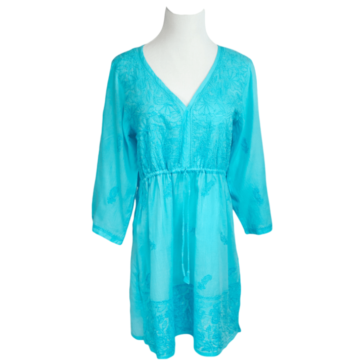 Tunic Top with Heavy Embroidery