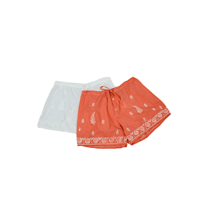 Embroidered Shorts