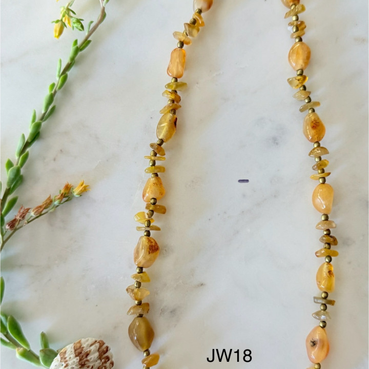 Earthy & Elegant Semi-Precious Stone Necklace