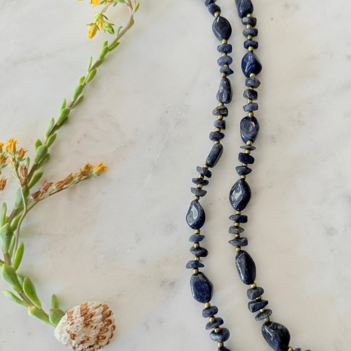 Earthy & Elegant Semi-Precious Stone Necklace