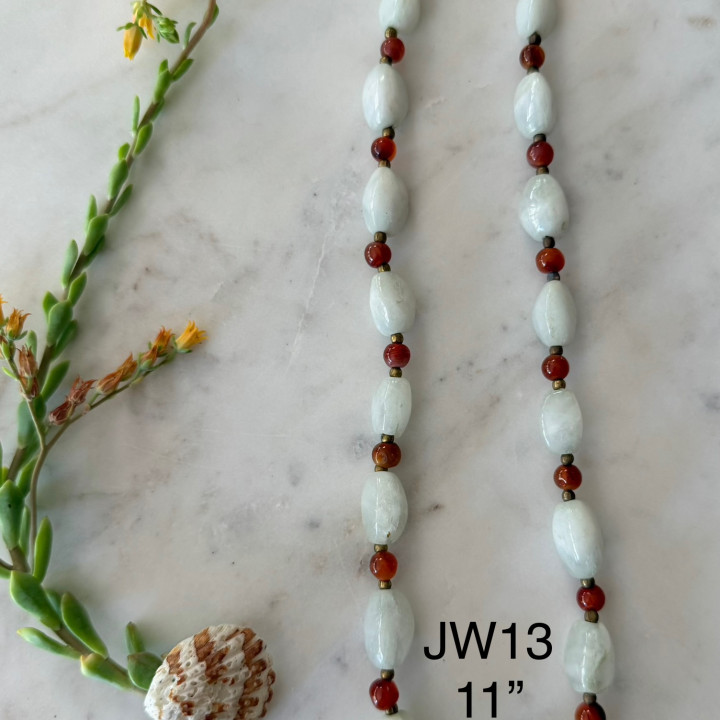 Earthy & Elegant Semi-Precious Stone Necklace