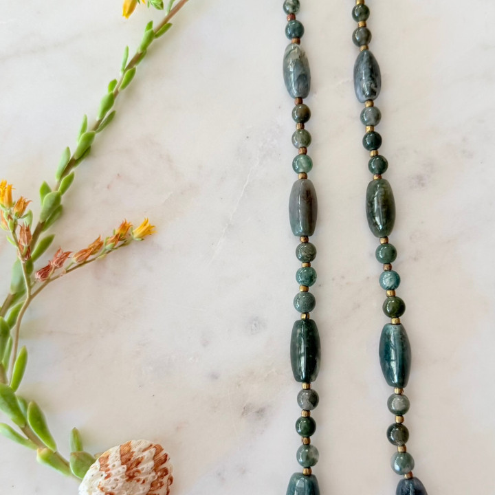 Earthy & Elegant Semi-Precious Stone Necklace
