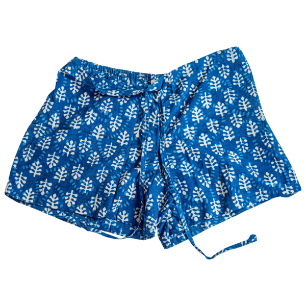 Block-Print Shorts