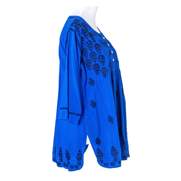 Alternative view of Twisted Pleats Top