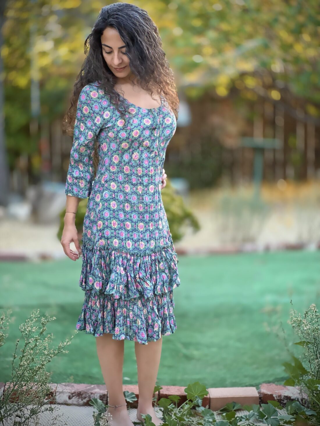 Double Frill Dress