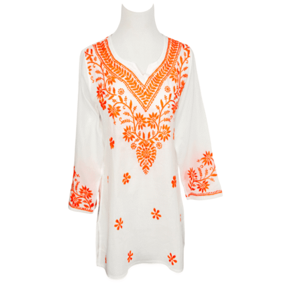 Embroidered Kurta Top