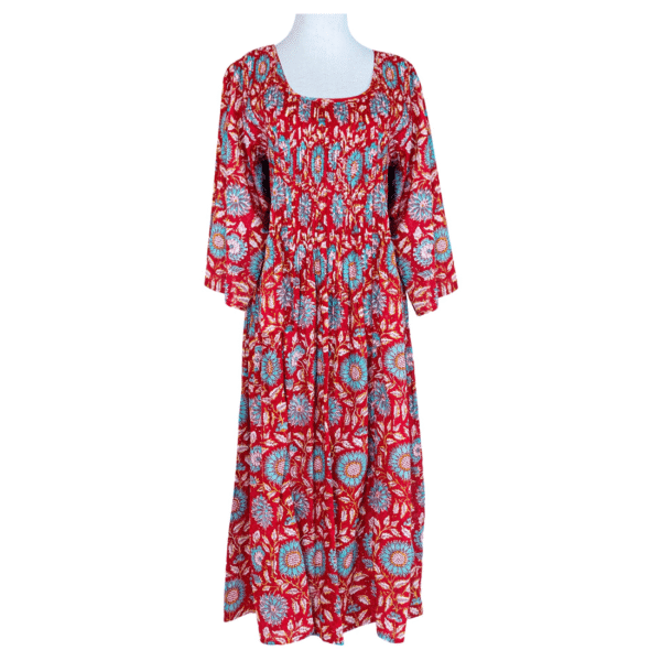 Alternative view of Chinar pleated Ankle length Dress