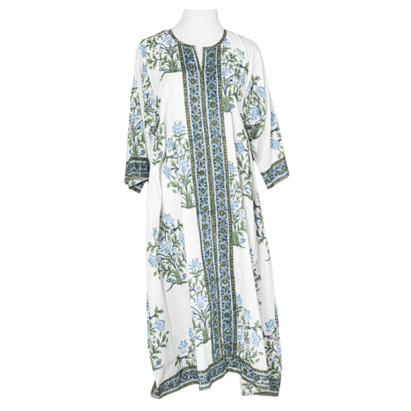 Alternative view of Bhopali Dress with side gathers