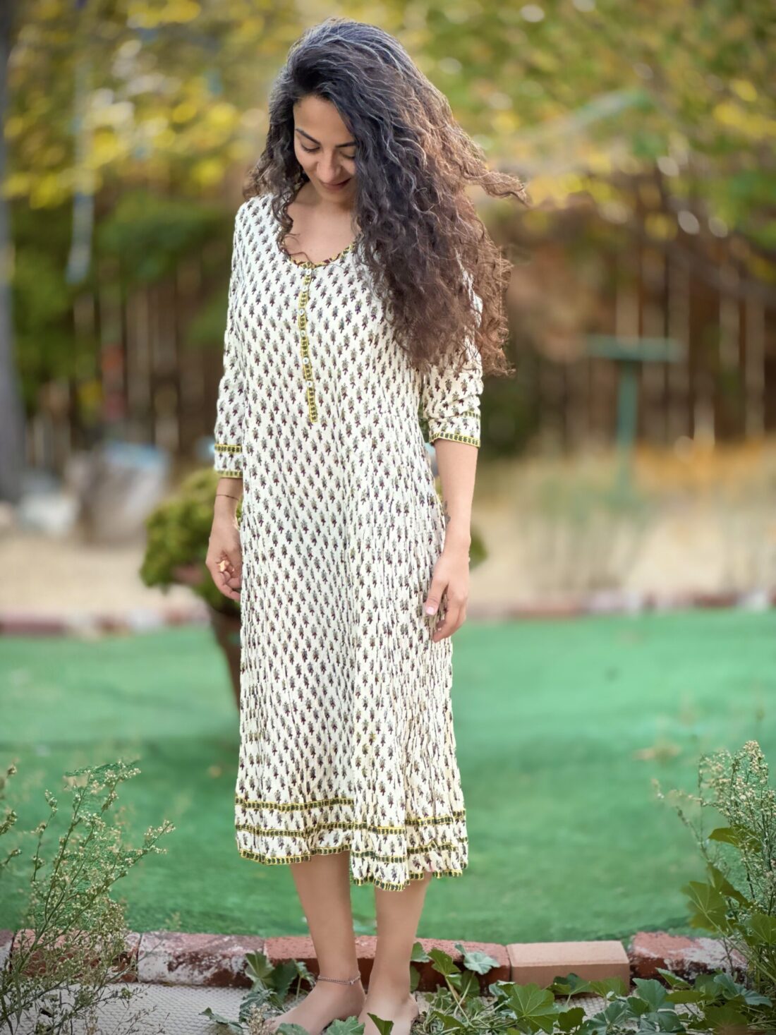 Crinkled Dress