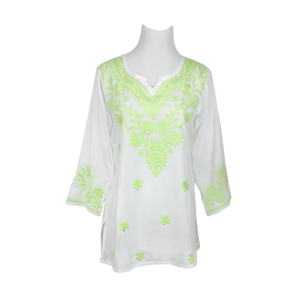 Embroidered Kurta Top